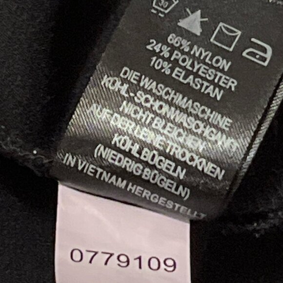 RACHEL ZOE Dress Pants Black Size 6 Stretchy Quality Fabric Straight Leg - Picture 6 of 9